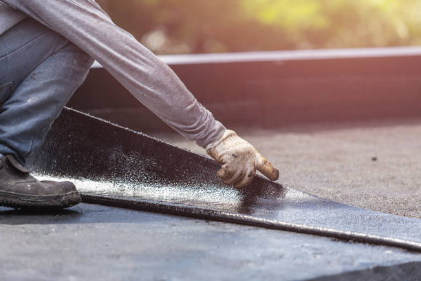 Professional Exterior Waterproofing technician working in Homer, OH